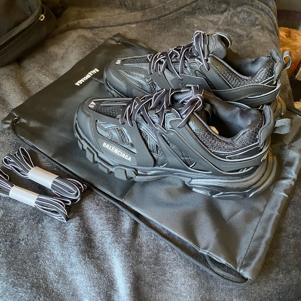 Balenciaga Track Black Sneakers New Size 43 (10)